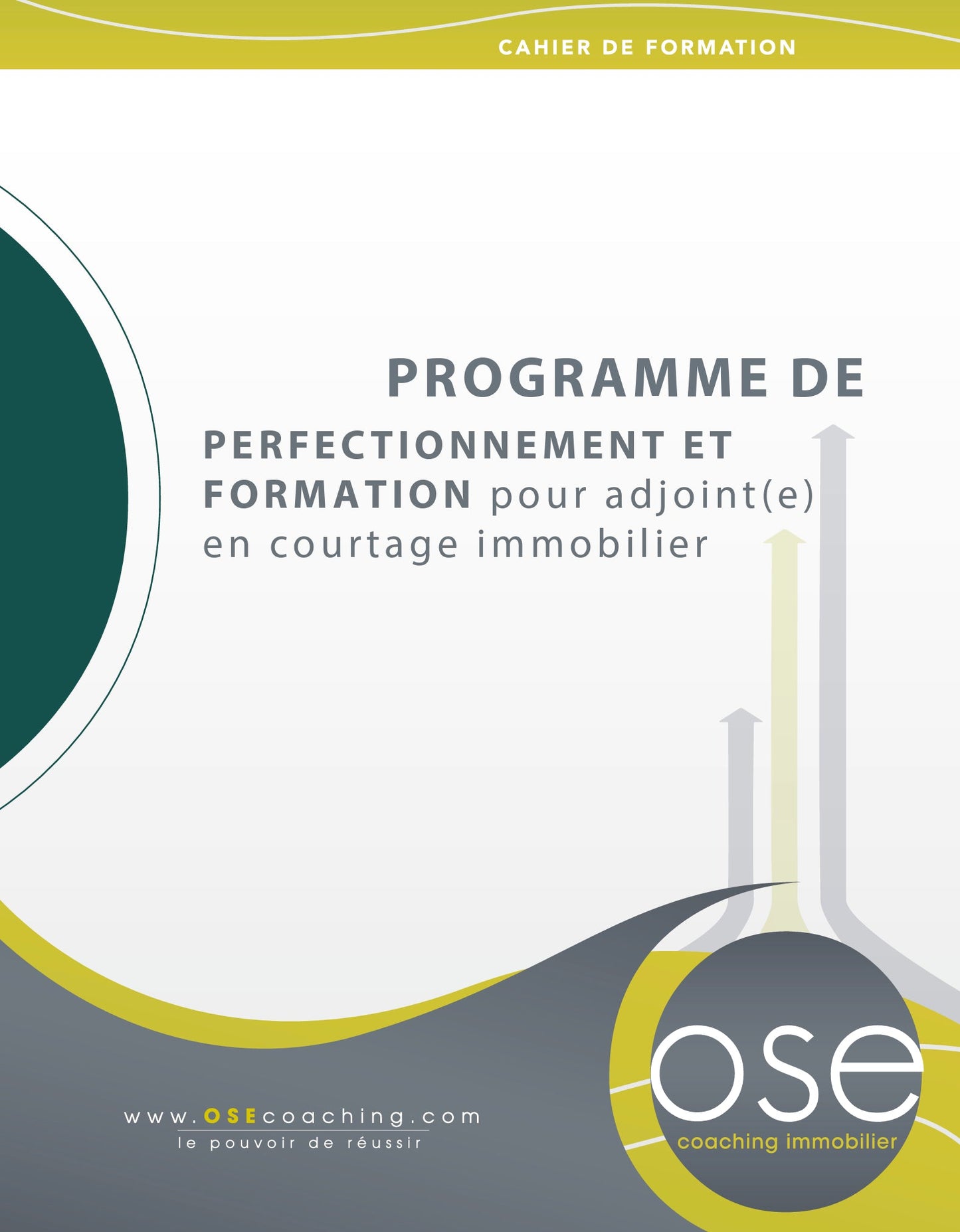 MEMBRE ONE-ON-ONE SEULEMENT -  Programme de formation et perfectionnement pour adjoint(e) en courtage immobilier 14, 21 et 28 octobre 2026